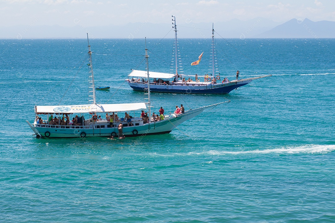 Passeio de barco em Búzios, Rio de Janeiro, Brasil