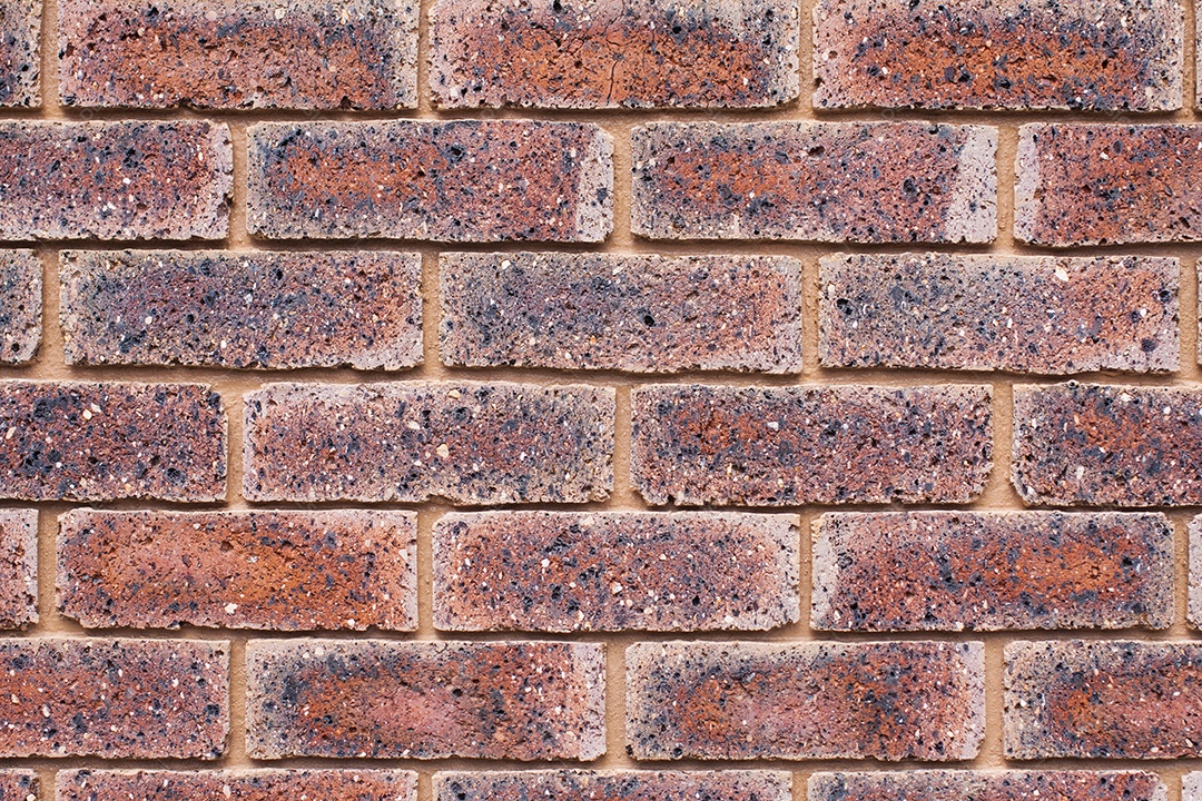 Parede de tijolos rústicos em close