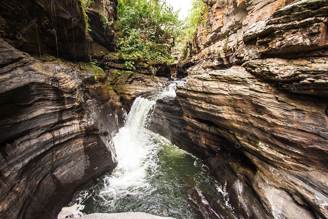 Cachoeira Morada do Sol na chapada do veadeiros
