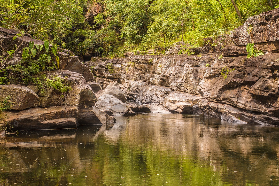 Cachoeira Morada do Sol na chapada do veadeiros