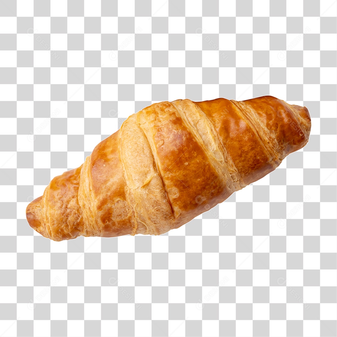 Croissant Assado PNG Transparente