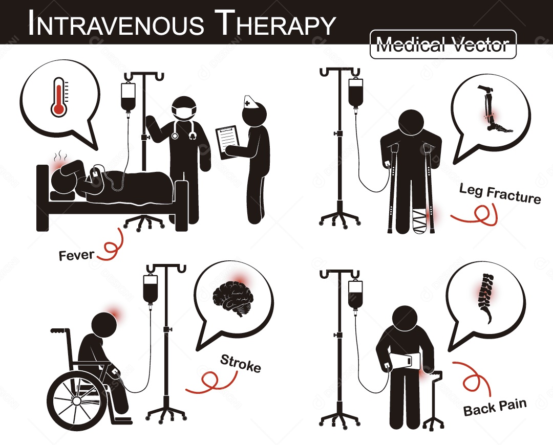 Terapia Ilustração Vetor EPS