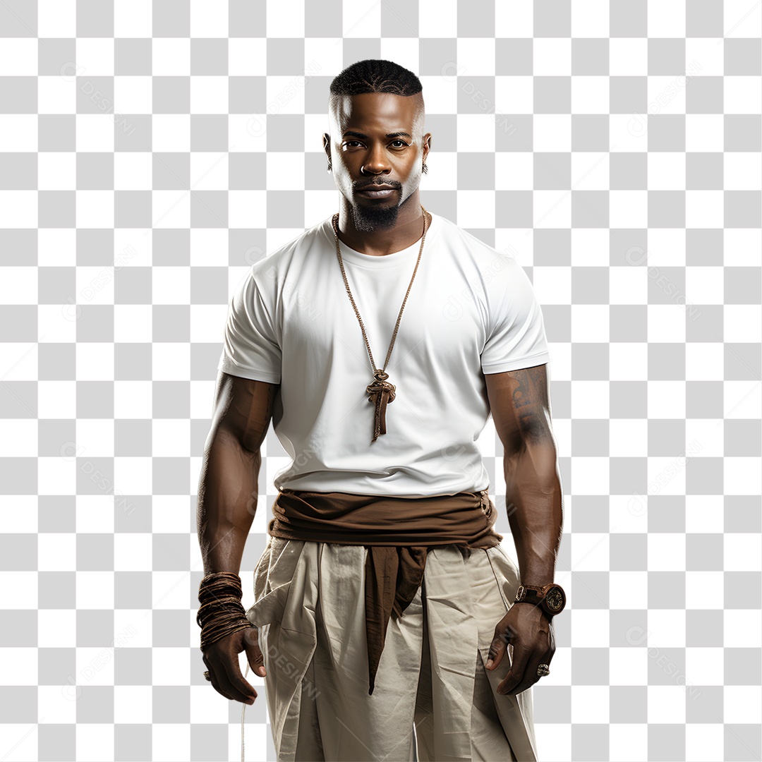 Capoeirista Esporte Afro-Brasileiro PNG Transparente