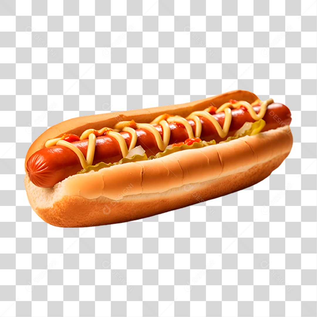 Cachorro Quente Hot-Dog PNG Transparente