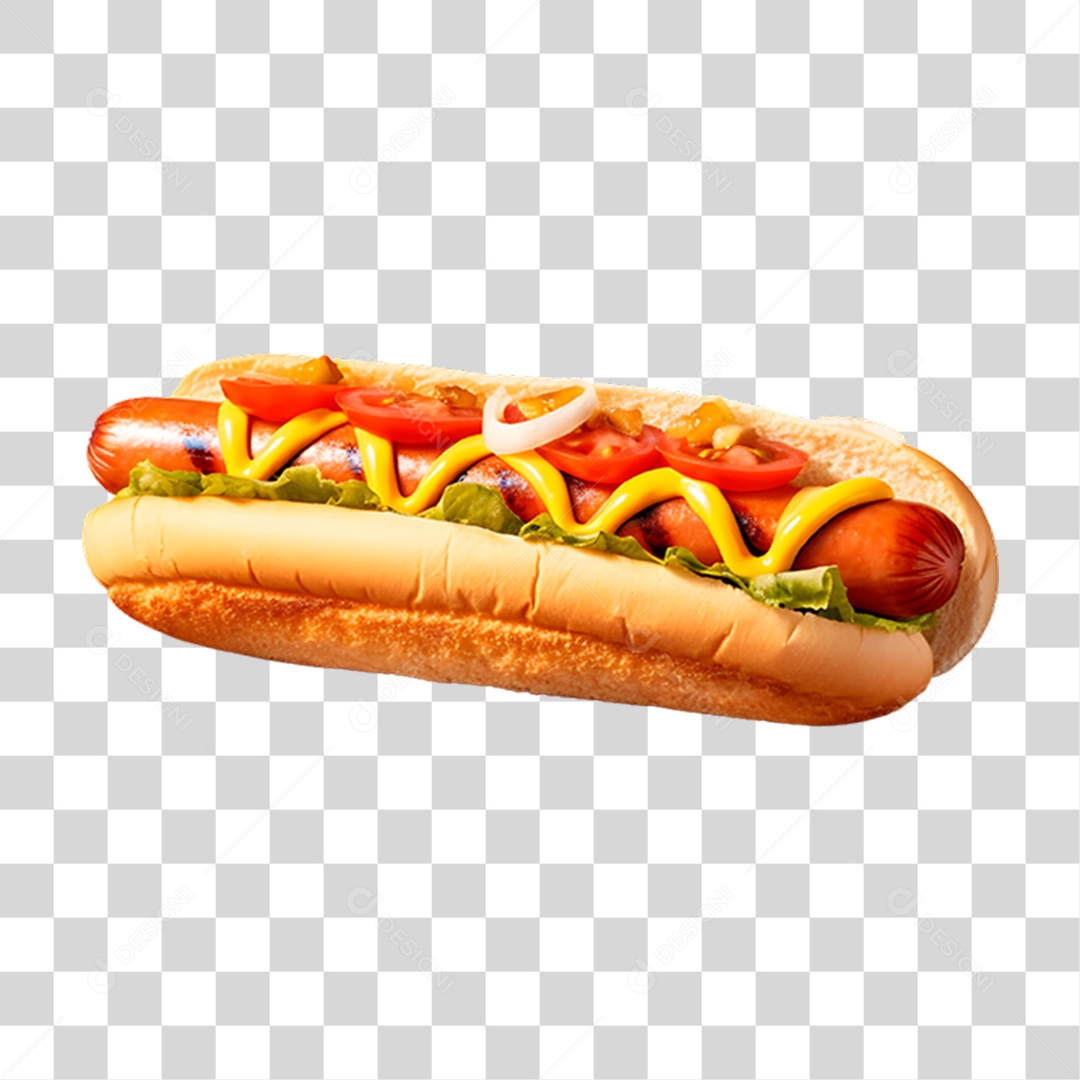 Cachorro Quente Hot-Dog PNG Transparente