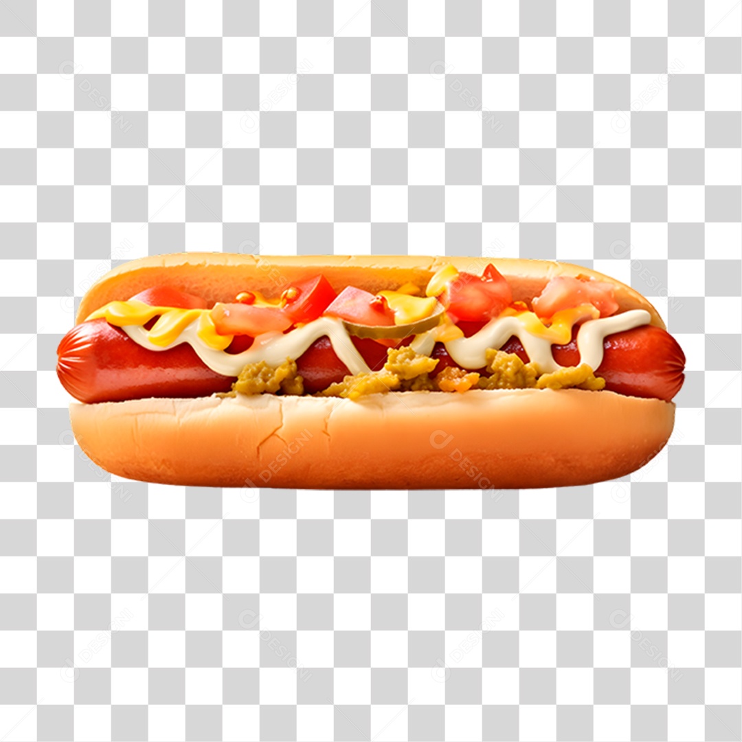 Cachorro Quente Hot-Dog PNG Transparente