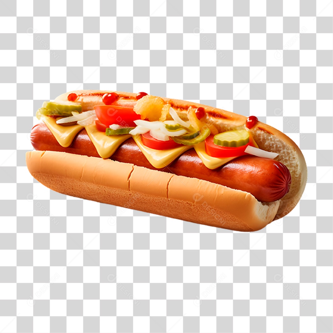 Cachorro Quente Hot-Dog PNG Transparente