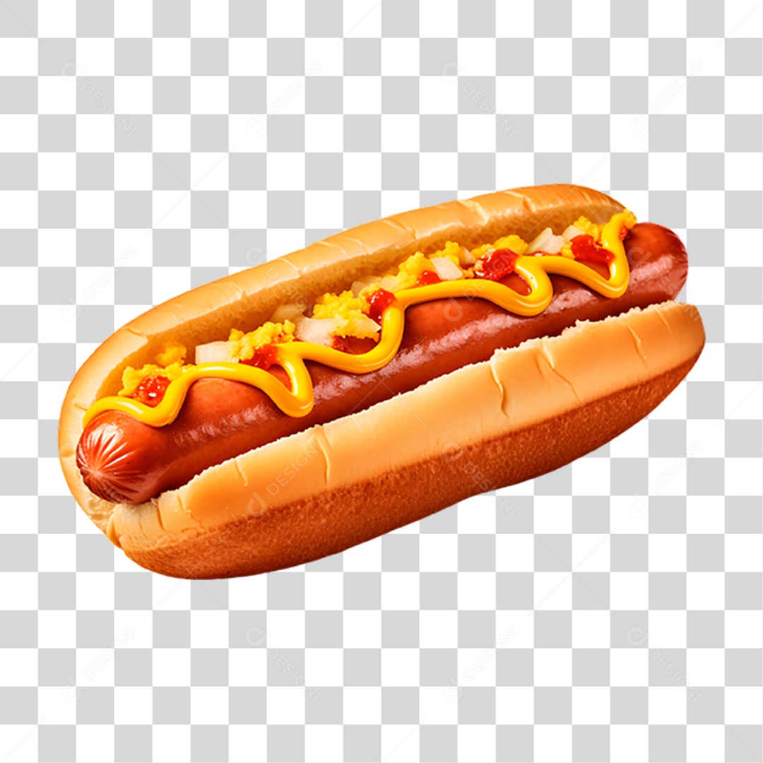 Cachorro Quente Hot-Dog PNG Transparente