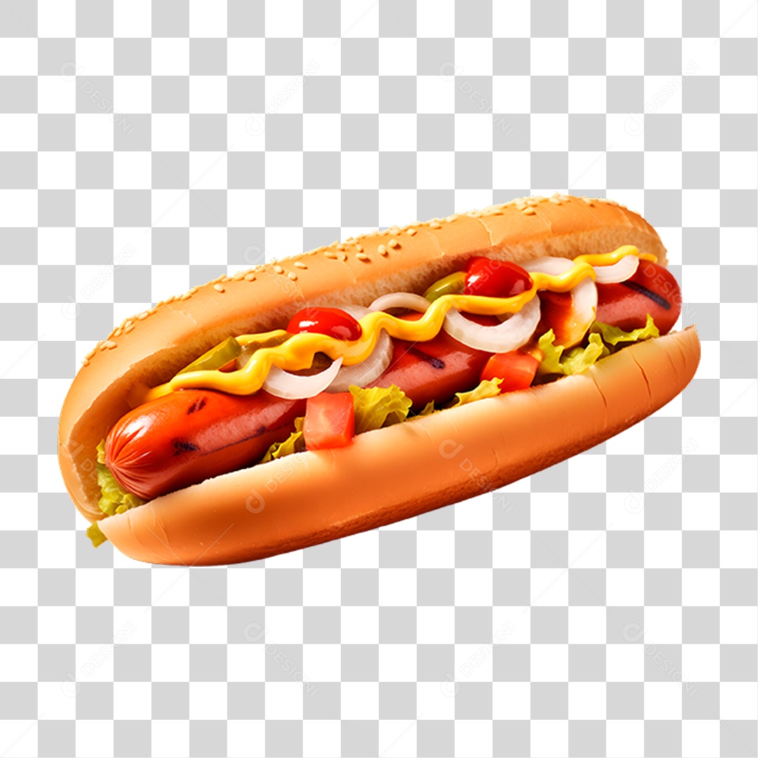 Cachorro Quente Hot-Dog PNG Transparente