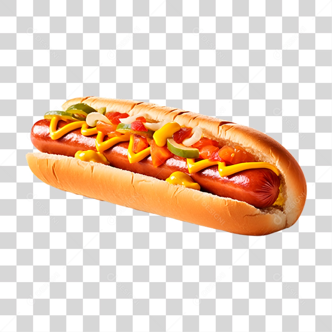 Cachorro Quente Hot-Dog PNG Transparente