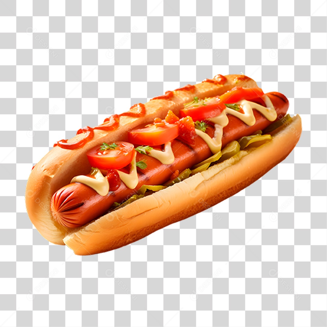 Cachorro Quente Hot-Dog PNG Transparente