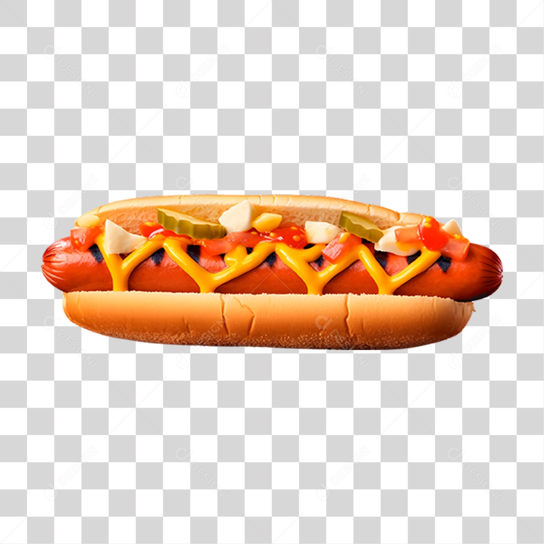 Cachorro Quente Hot-Dog PNG Transparente