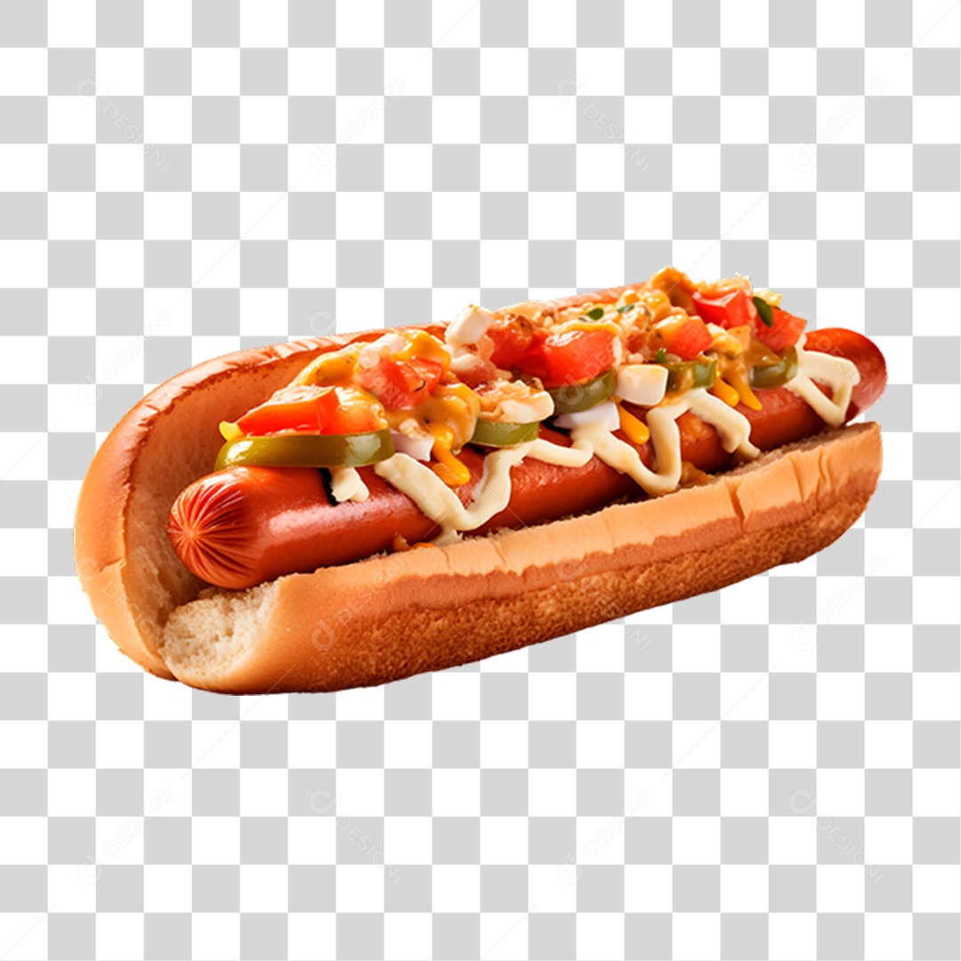 Cachorro Quente Hot-Dog PNG Transparente