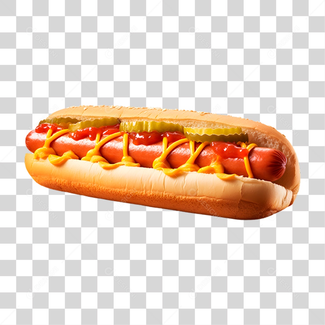 Cachorro Quente Hot-Dog PNG Transparente