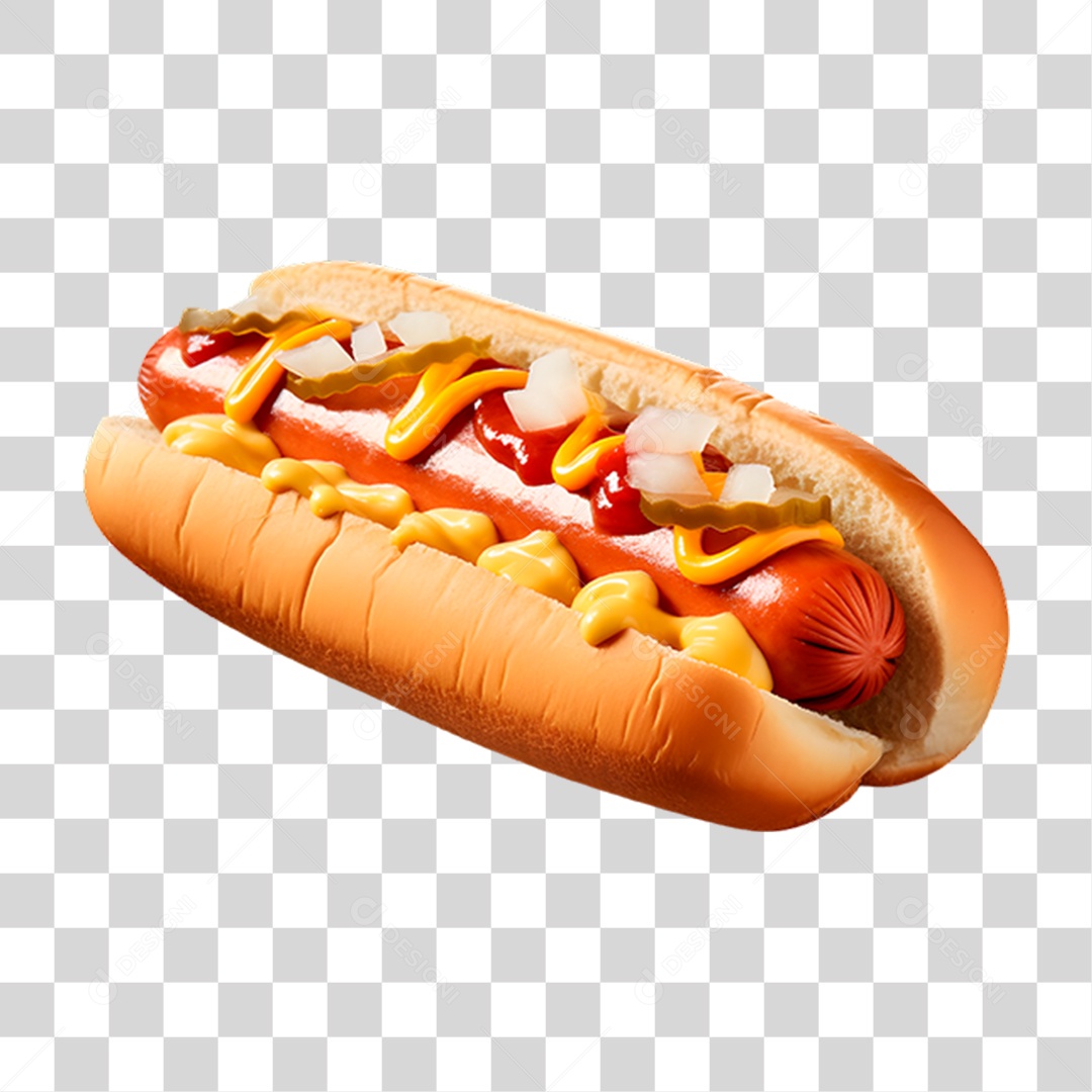 Cachorro Quente Hot-Dog PNG Transparente