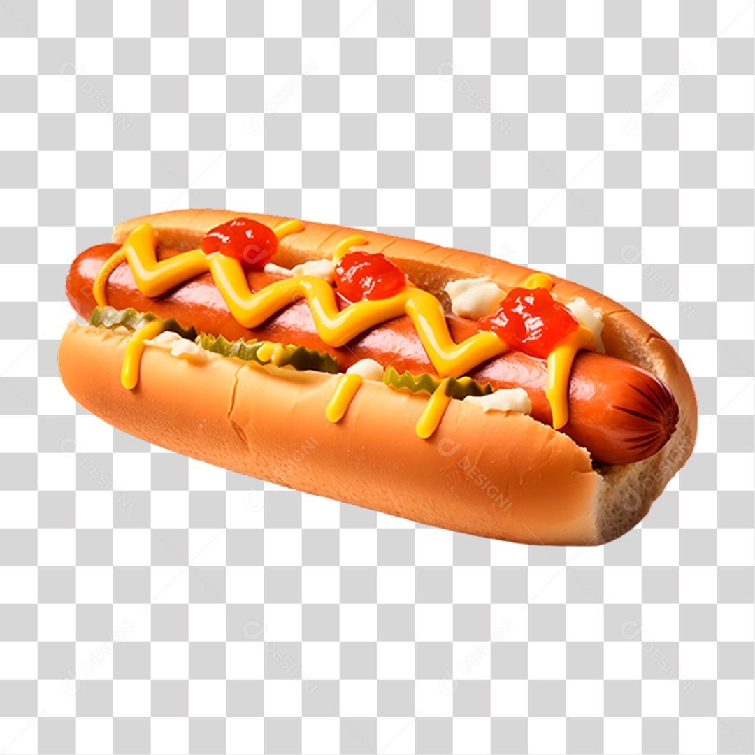 Cachorro Quente Hot-Dog PNG Transparente