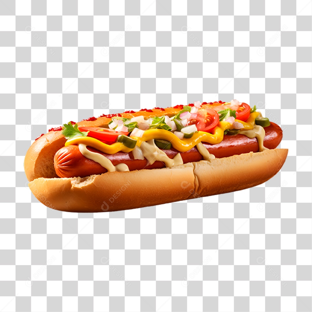 Cachorro Quente Hot-Dog PNG Transparente