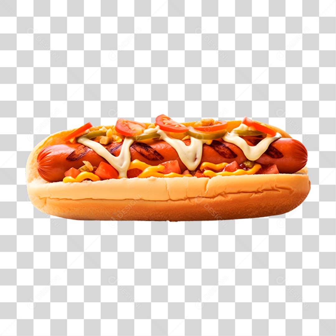 Cachorro Quente Hot-Dog PNG Transparente