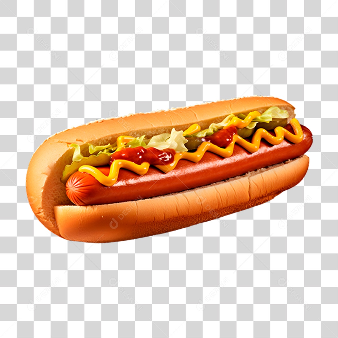 Cachorro Quente Hot-Dog PNG Transparente
