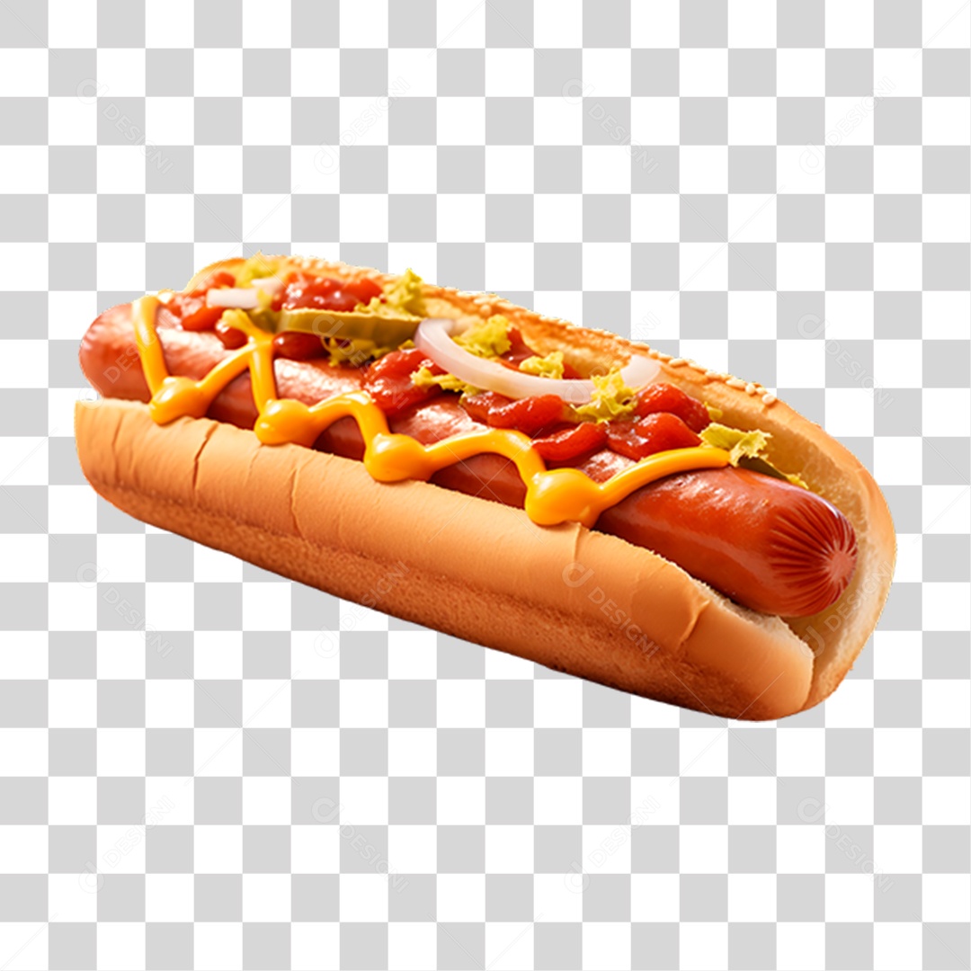 Cachorro Quente Hot-Dog PNG Transparente