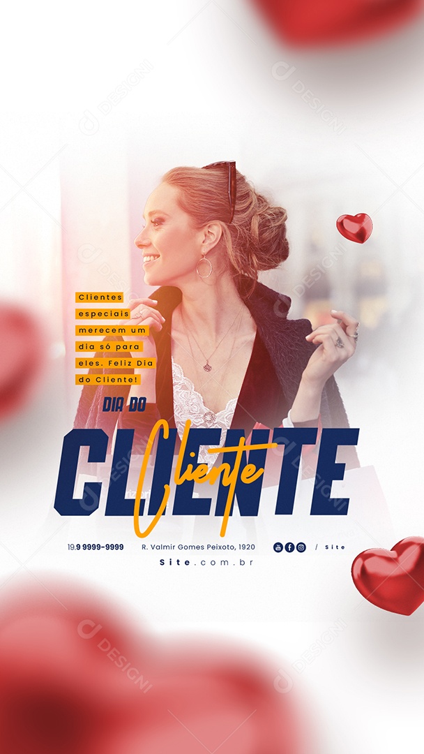 Story Dia Do Cliente 15 de Setembro Social Media PSD Editável