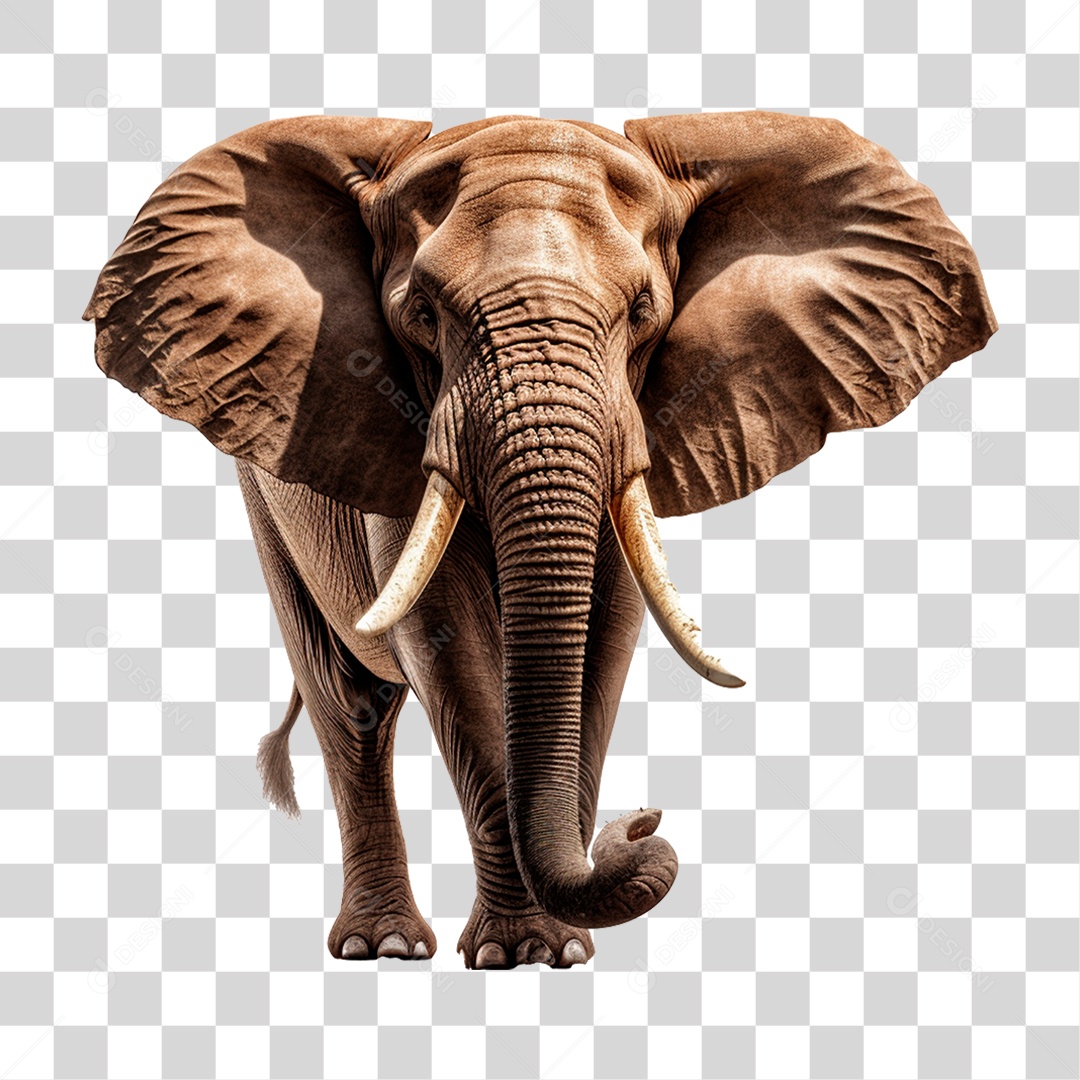 Elefante Africano PNG Transparente