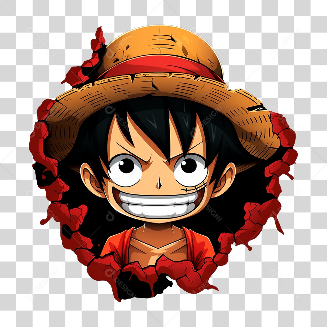 Desenho Animado One Piece PNG Transparente