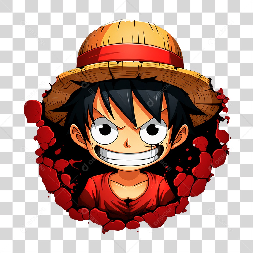 Desenho Animado One Piece PNG Transparente