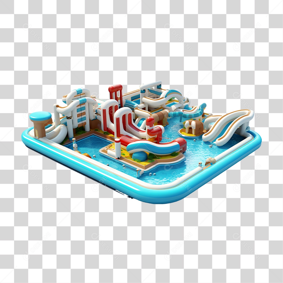 Parque Aquático PNG Transparente