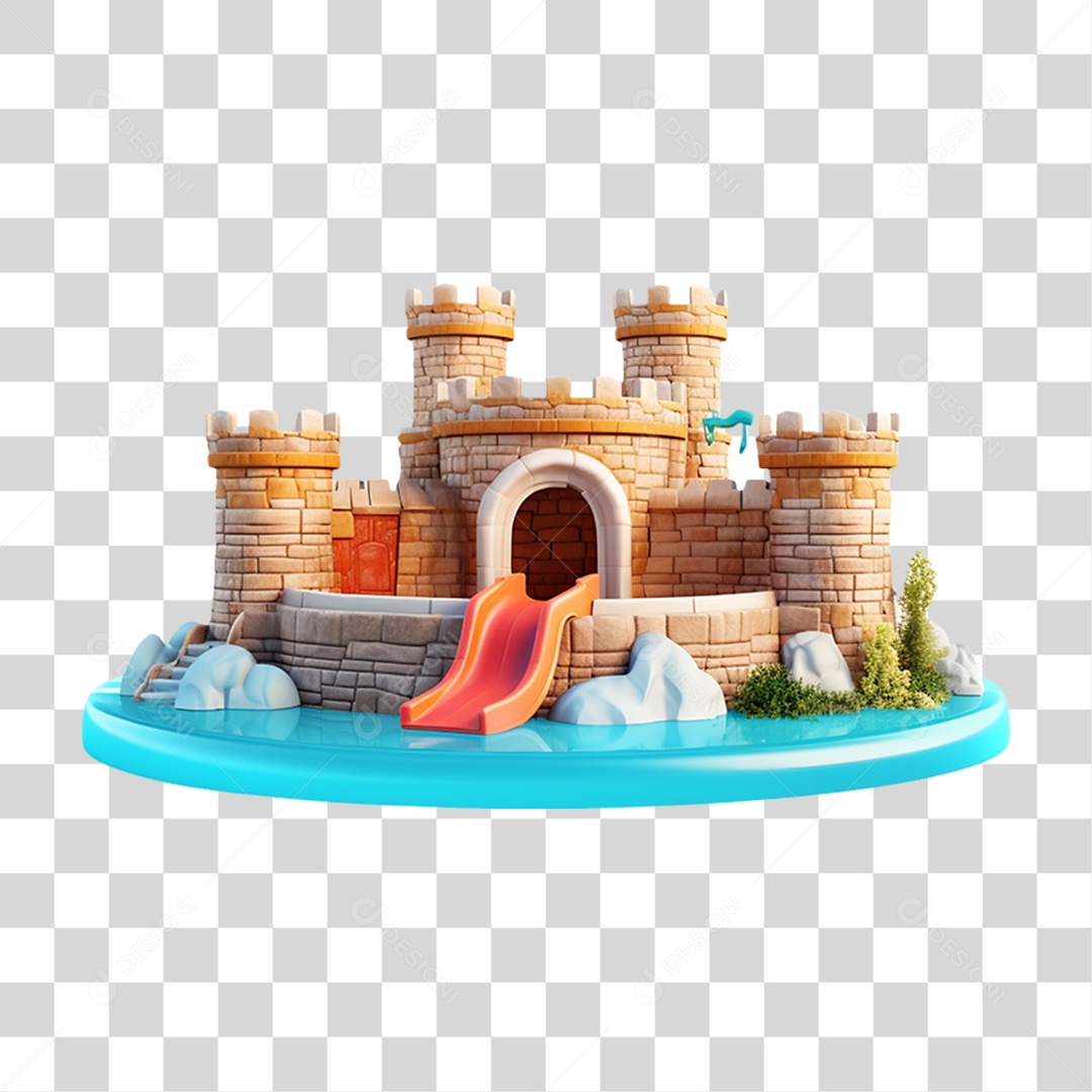 Parque Aquático PNG Transparente