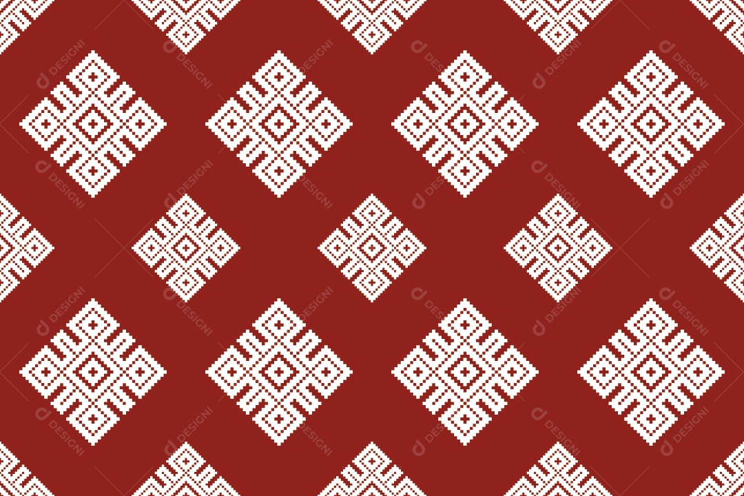 Padrão de Tapete Ilustração Vetor EPS