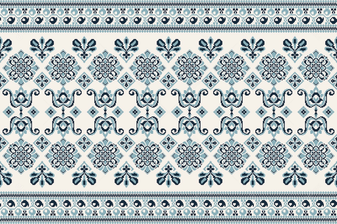 Padrão de Tapete Ilustração Vetor EPS