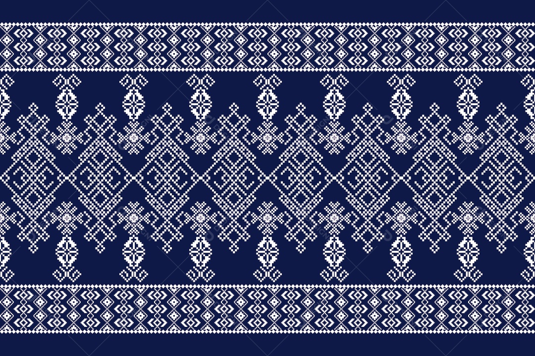 Padrão de Tapete Ilustração Vetor EPS