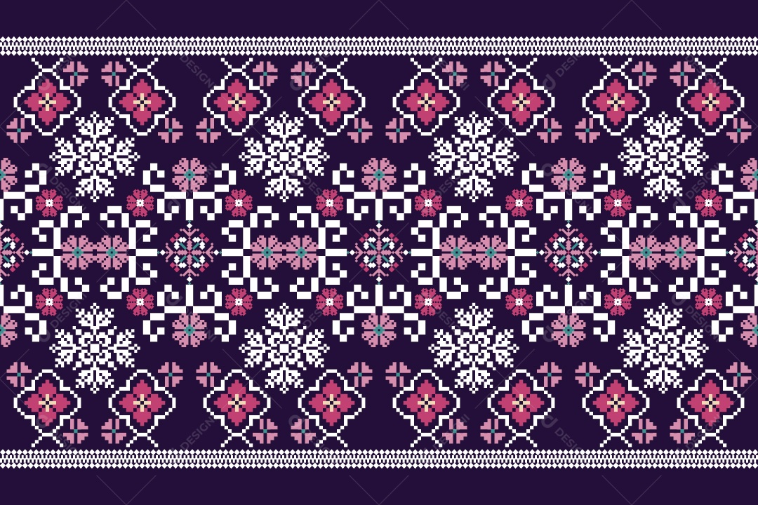 Padrão de Tapete Ilustração Vetor EPS