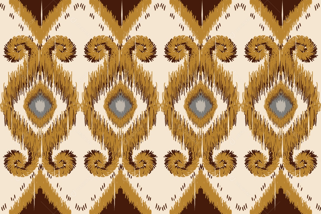 Padrão de Tapete Ilustração Vetor EPS