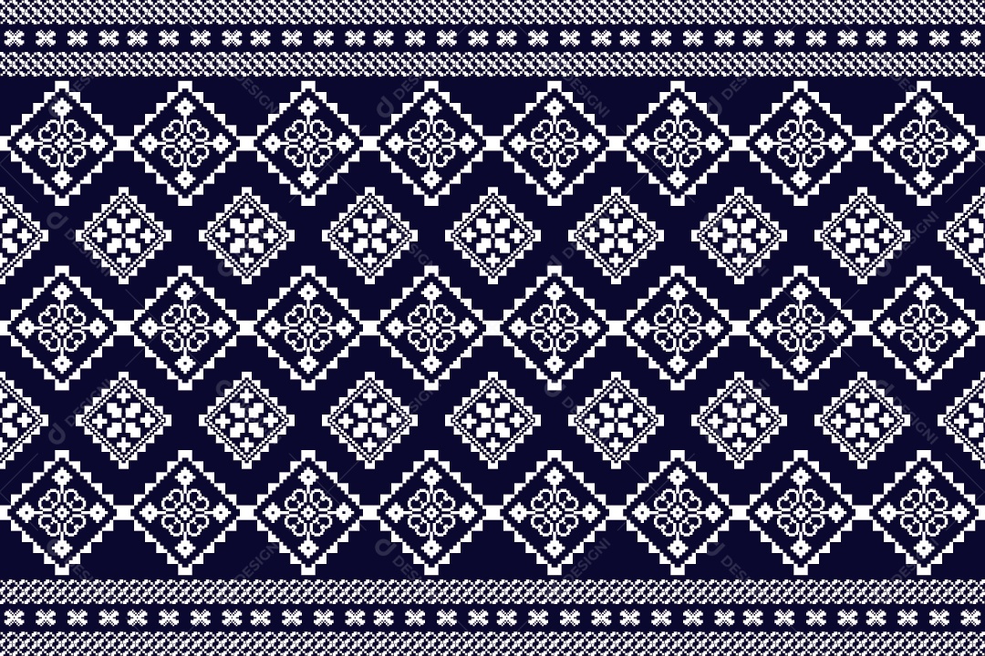 Padrão de Tapete Ilustração Vetor EPS