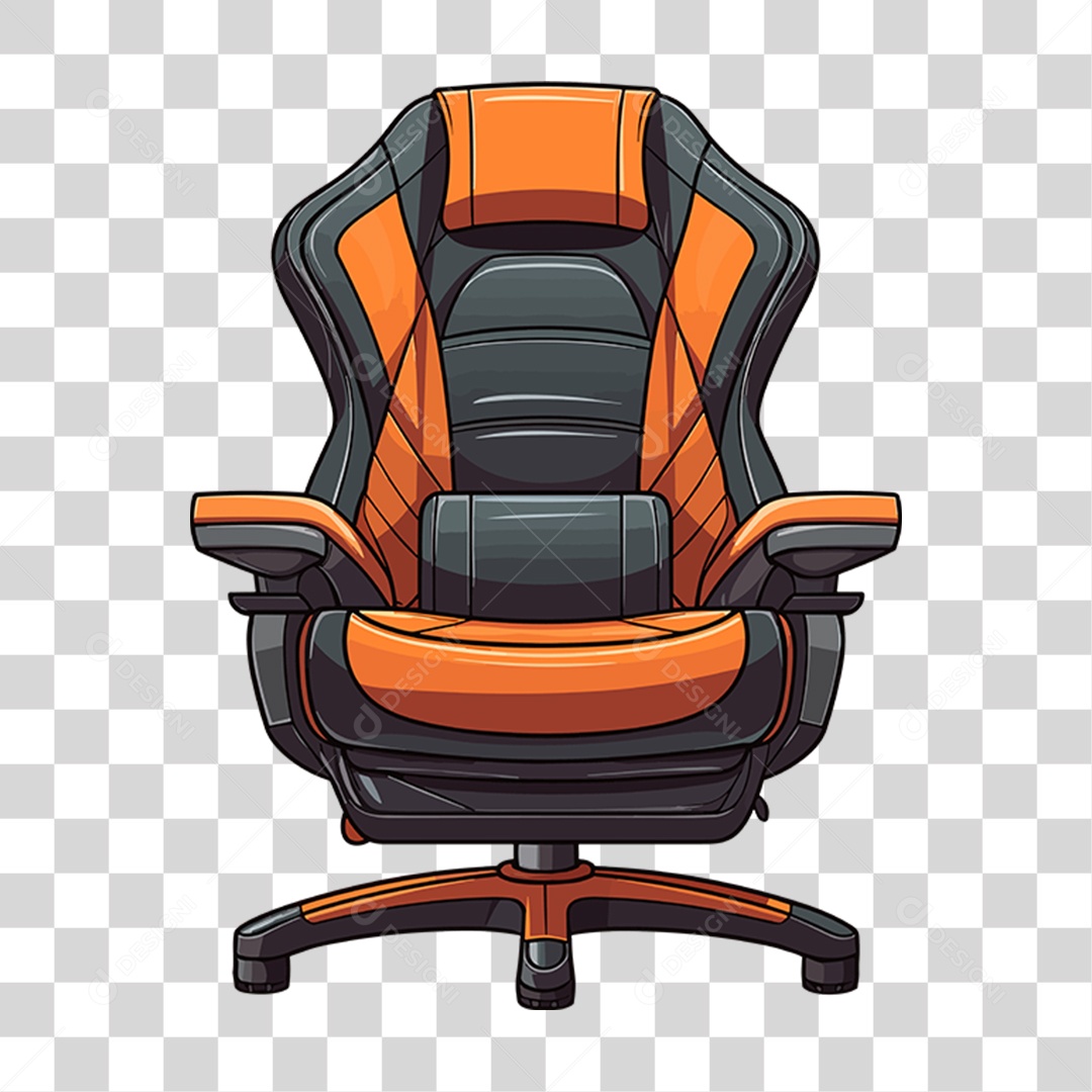 Cadeiraa Gamer PNG Transparente