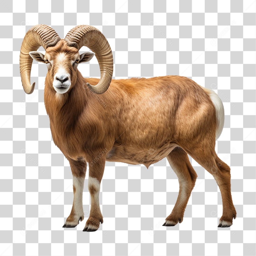 Carneiro Selvagem PNG Transparente