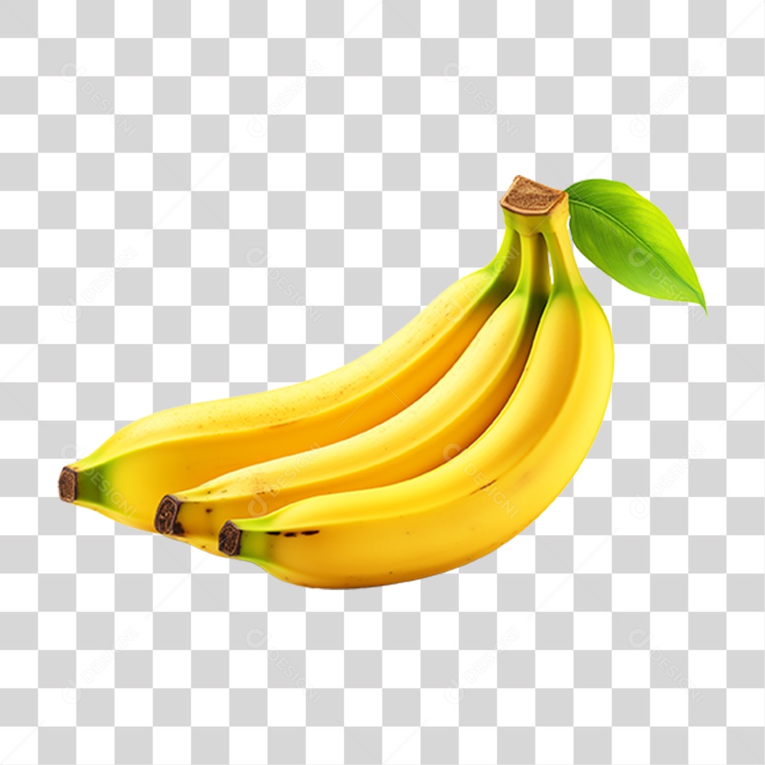 Fruta Banana PNG Transparente