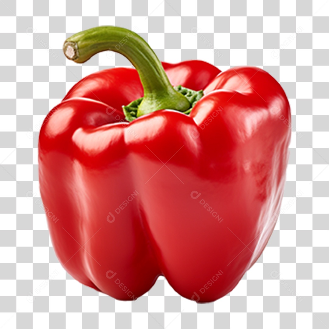 Pimentão Vermelho PNG Transparente