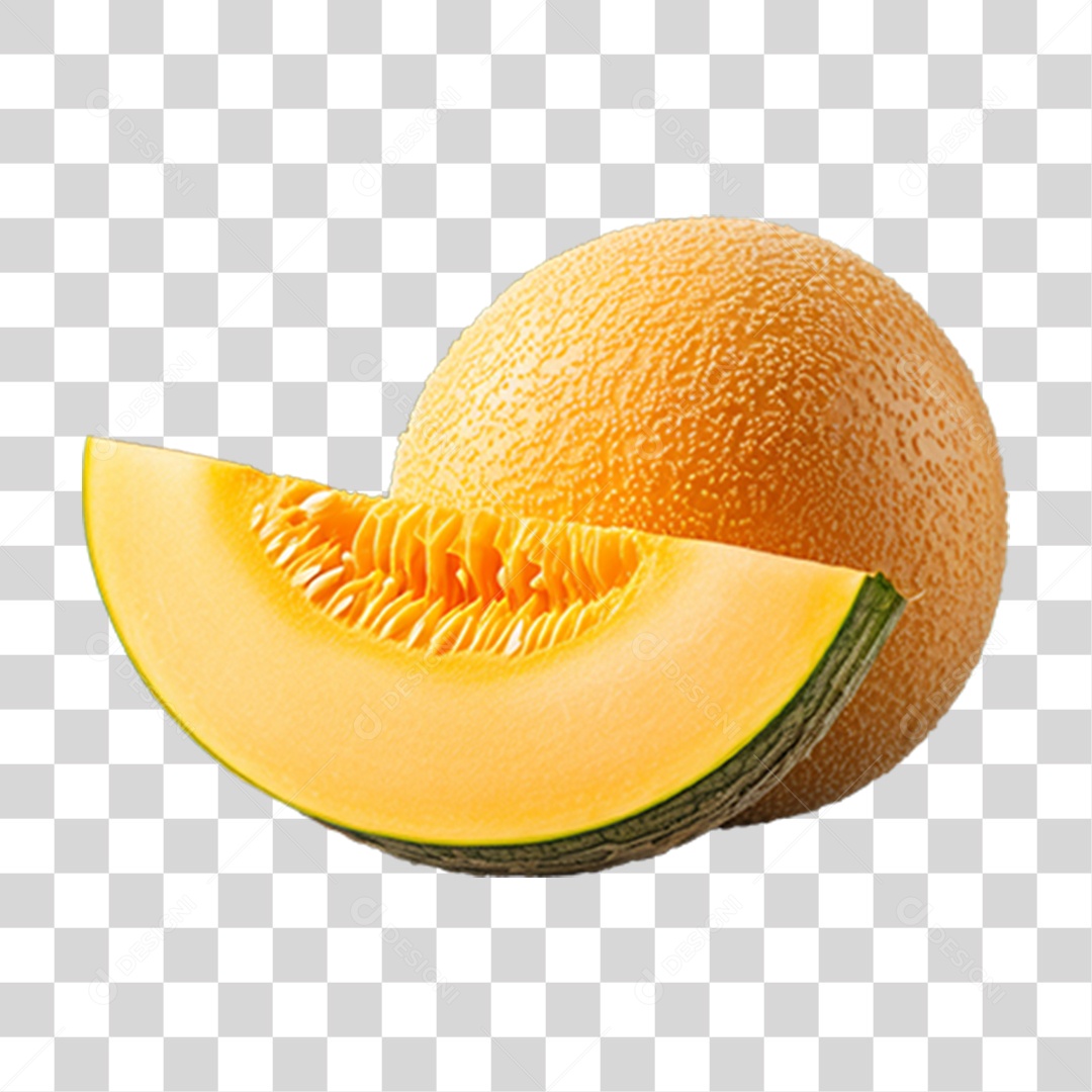 Melão Maduro PNG Transparente