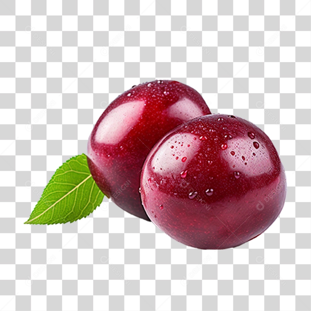 Fruta Ameixa PNG Transparente