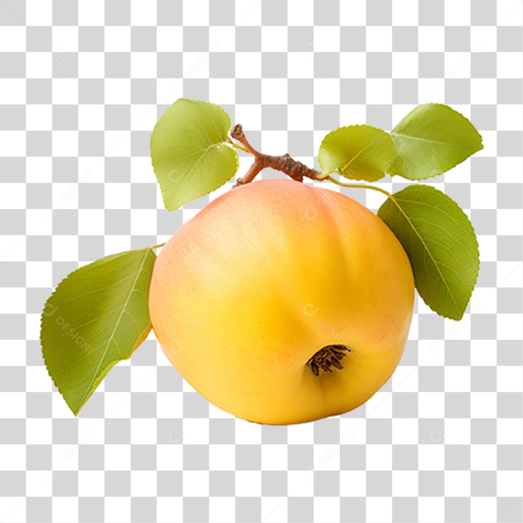 Fruta Pêssego PNG Transparente