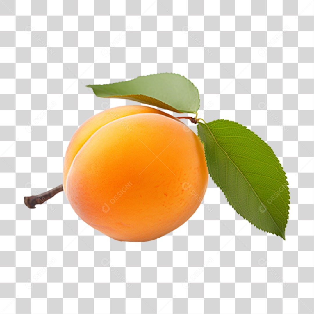 Fruta Pêssego PNG Transparente