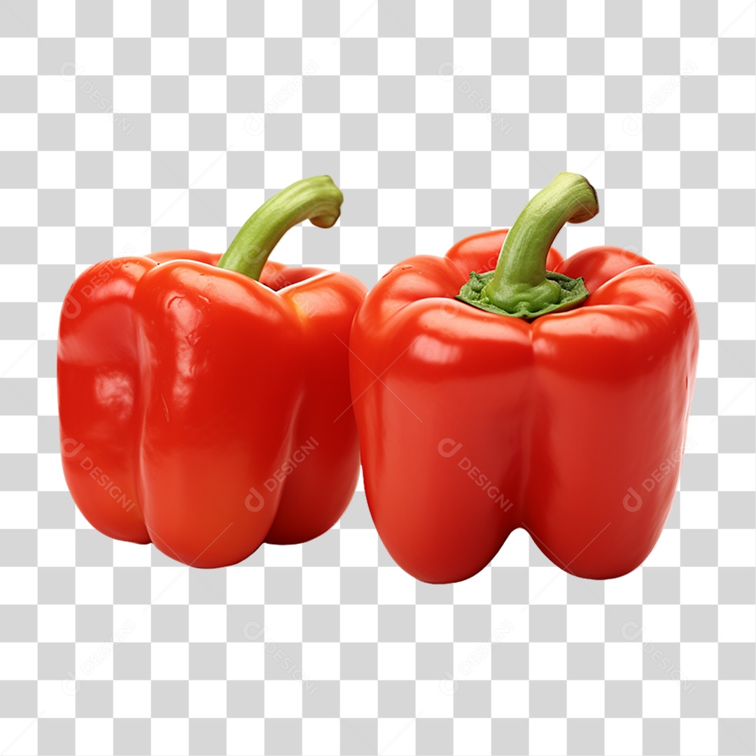 Verduras Legumes e Frutas Pimentão PNG Transparente