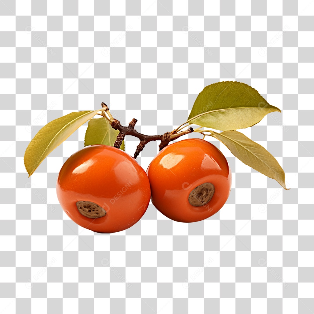 Verduras Legumes e Frutas Caqui PNG Transparente