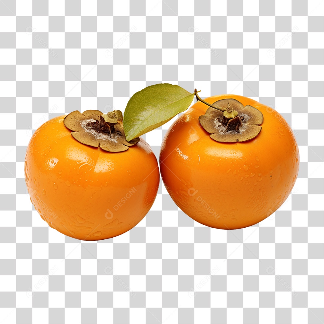 Verduras Legumes e Frutas Caqui PNG Transparente