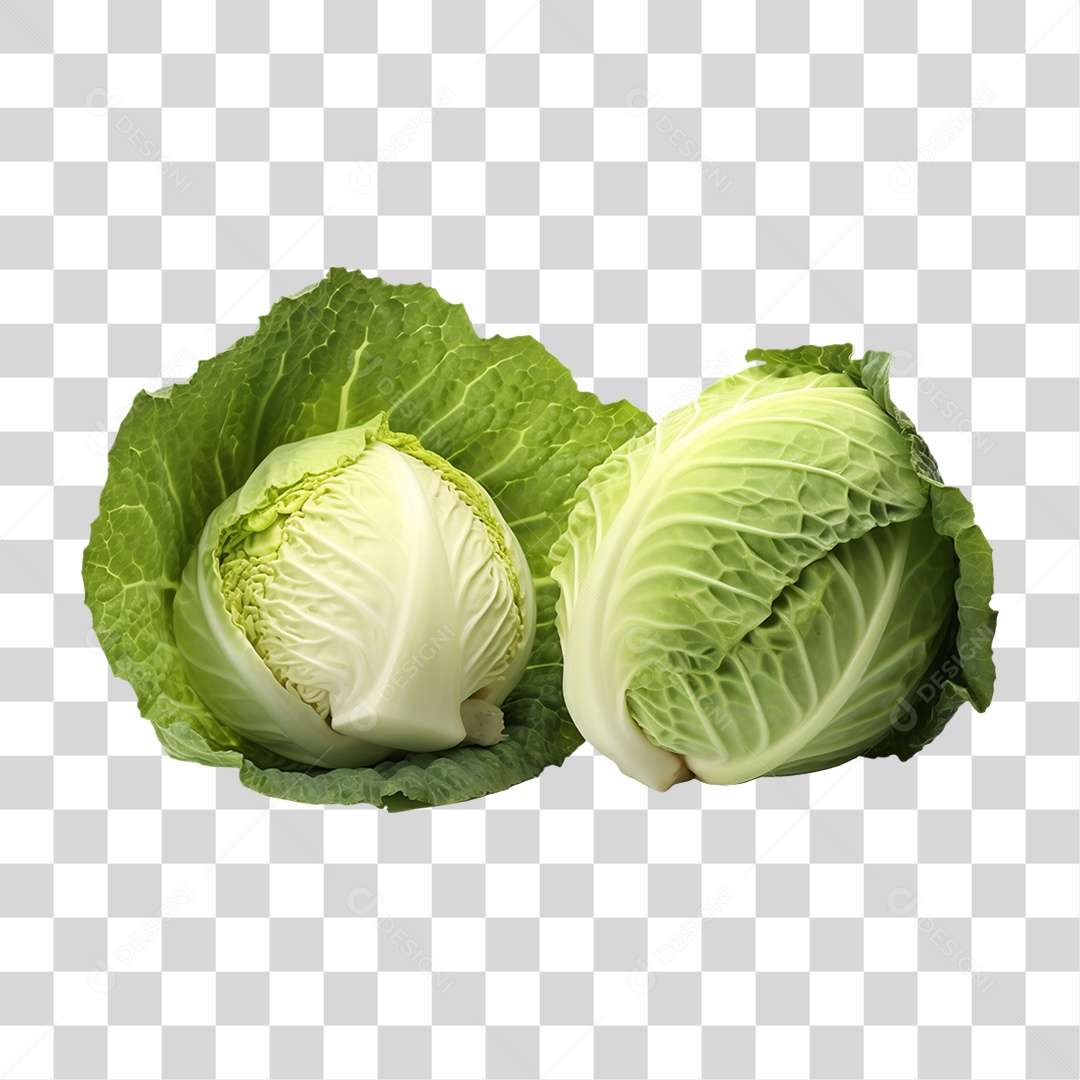 Verduras Legumes e Frutas Repolho PNG Transparente
