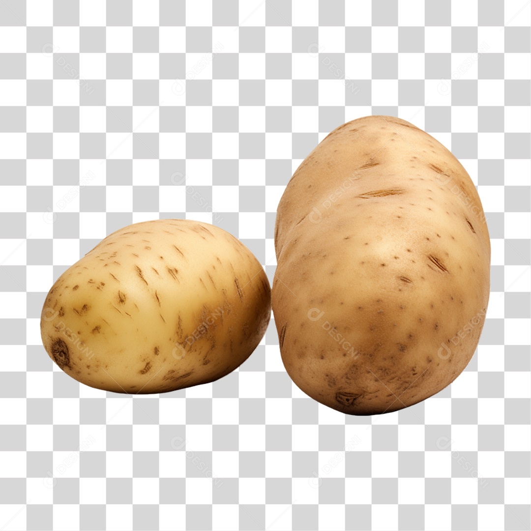 Verduras Legumes e Frutas Batata PNG Transparente