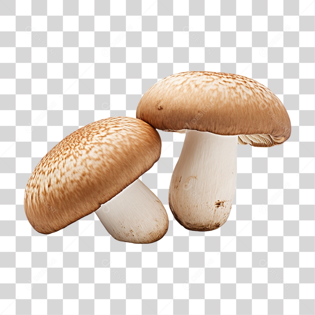 Verduras Legumes e Frutas Cogumelo PNG Transparente